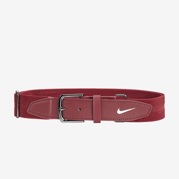 Red nike belt top